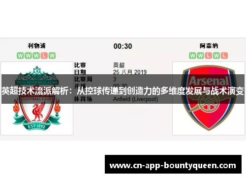 英超技术流派解析:从控球传递到创造力的多维度发展与战术演变 英超技术流派解析:从控球传递到创造力的多维度发展与战术演变