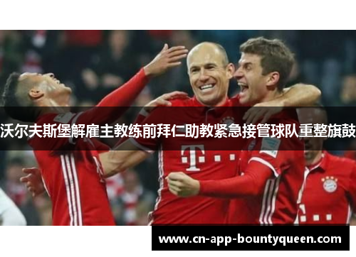沃尔夫斯堡解雇主教练前拜仁助教紧急接管球队重整旗鼓 沃尔夫斯堡解雇主教练前拜仁助教紧急接管球队重整旗鼓